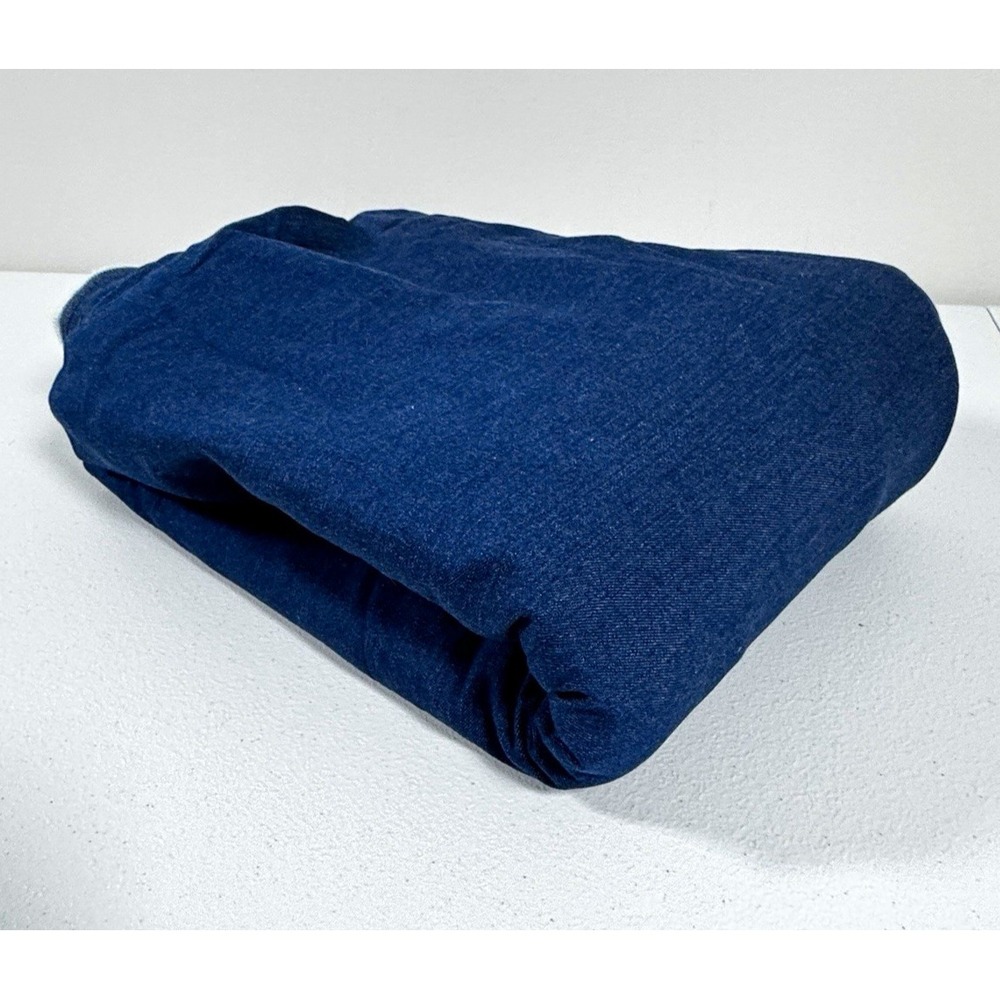 Blue Stretch Denim Fabric 53" Wide 5.4 Yards Continuous Medium Weight Sewing